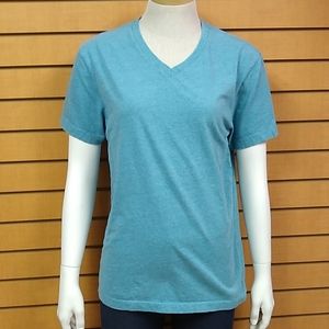 J. Crew Small "Broke In" Turquoise V Neck …